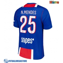 Fotballdrakt Herre Paris Saint-Germain Nuno Mendes #25 Hjemmedrakt 2026-27 Kortermet